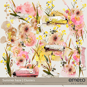 Summer haze - clusters