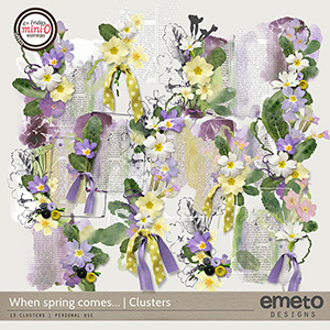 When spring comes...Clusters