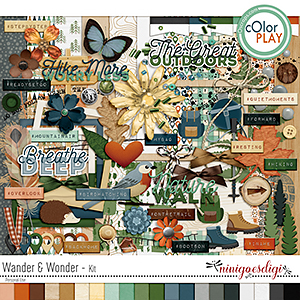 Wander and Wonder Kit by ninigoesdigi