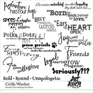 Cirilla Wordart