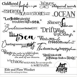 Ebb and Flow Wordart