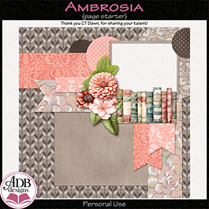 Ambrosia Quick Page Gift 01 by ADB Designs