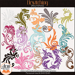 Bewitching Flourishes by ADB Designs Bewitching Flourishes by ADB Designs