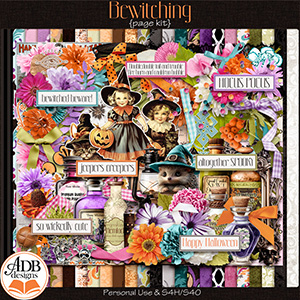 Bewitching Page Kit by ADB Designs Bewitching Page Kit by ADB Designs