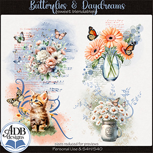 Butterflies & Daydreams Blendables by ADB Designs