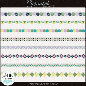 Carousel Borders by ADB Designs