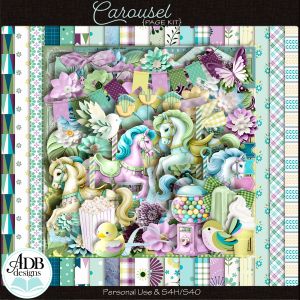Carousel Page Kit by ADB Designs