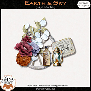 Earth & Sky Cluster Gift 06 by ADB Designs