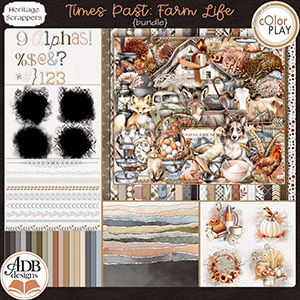 Times Past: Farm Life Bundle by ADB Designs Times Past: Farm Life Bundle by ADB Designs