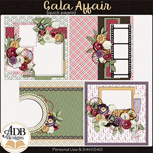 Gala Affair Quick Pages by ADB Designs