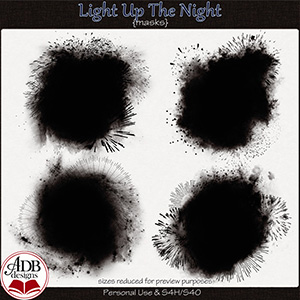 Light Up The Night Masks by ADB Designs