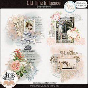 Old Time Influencer Blendables by ADB Designs