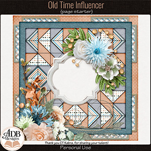 Old Time Influencer Quick Page Gift 05 by ADB Designs