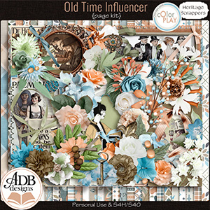Old Time Influencer Page Kit by ADB Designs