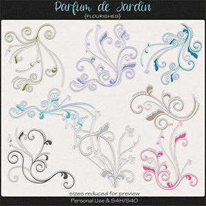 Parfum de Jardin Flourishes by ADB Designs