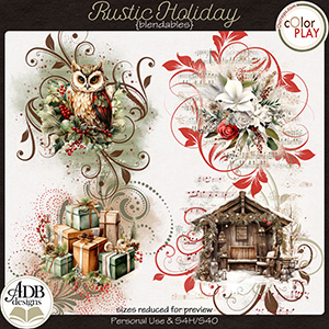 Rustic Holiday Blendables by ADB Designs