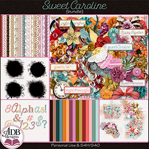 Sweet Caroline Bundle by ADB Designs