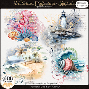 Victorian Collecting Seaside Blendables by ADB Designs