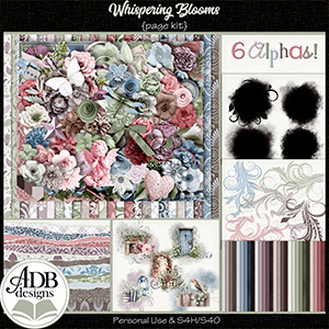 Whispering Blooms Bundle by ADB Designs