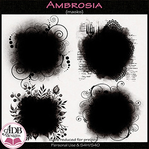 Ambrosia Masks by ADB Designs