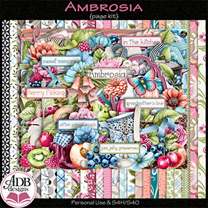 Ambrosia Page Kit by ADB Designs