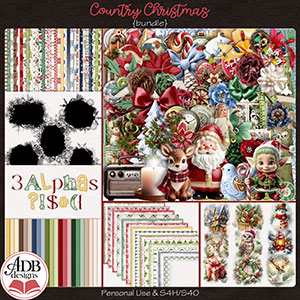 Country Christmas Bundle by ADB Designs