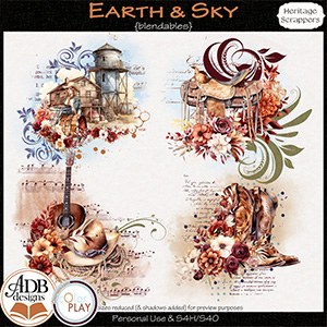Earth & Sky Blendables by ADB Designs