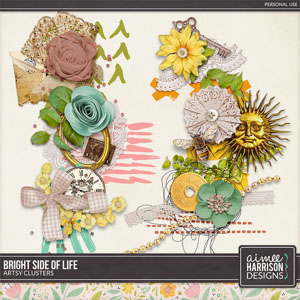 Bright Side of Life Artsy Clusters by Aimee Harrison