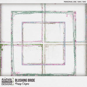 Blushing Bride Messy Edges by Aimee Harrison