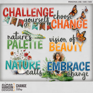 Change Titles by Aimee Harrison