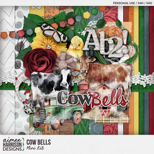 Cow Bells Mini Kit by Aimee Harrison