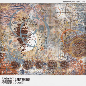 Daily Grind Graffiti by Aimee Harrison