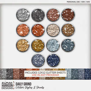 Daily Grind Glitters by Aimee Harrison
