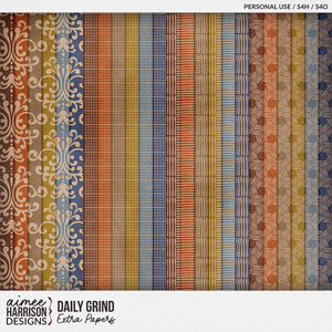 Daily Grind Extra Papers by Aimee Harrison