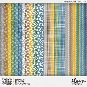 Daisies Extra Papers by Aimee Harrison