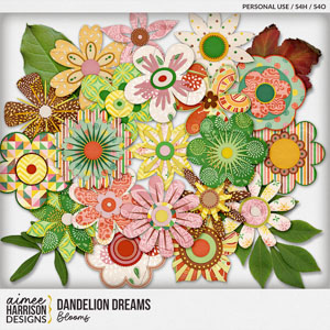 Dandelion Dreams Blooms by Aimee Harrison