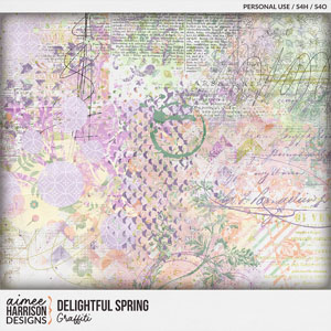 Delightful Spring Graffiti by Aimee Harrison