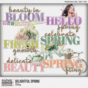 Delightful Spring Titles by Aimee Harrison