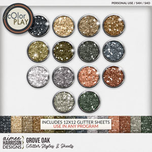 Grove Oak Glitters by Aimee Harrison