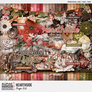 Hearthside Page Kit by Aimee Harrison