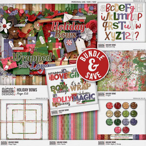 Holiday Bows Collection by Aimee Harrison