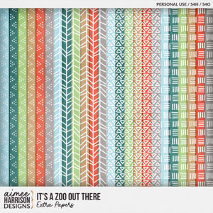 It's a Zoo Out There Extra Papers by Aimee Harrison