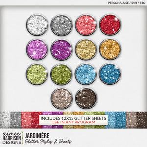 Jardinière Glitters by Aimee Harrison