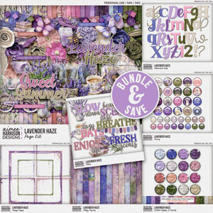 Lavender Haze Collection by Aimee Harrison