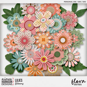 Lilies Blooms by Aimee Harrison