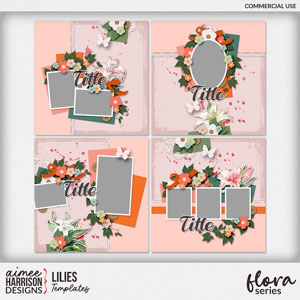 Lilies Templates by Aimee Harrison