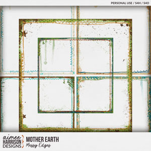Mother Earth Messy Edges by Aimee Harrison
