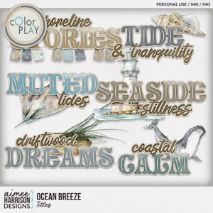 Ocean Breeze Titles by Aimee Harrison