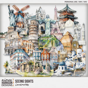 Seeing Sights Landmarks by Aimee Harrison