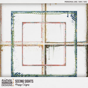 Seeing Sights Messy Edges by Aimee Harrison